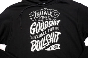 Fweedom Exhale the Bullshit Hoodie