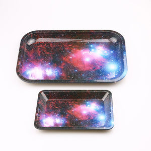 Metal Galaxy Rolling Trays