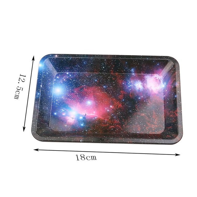 Metal Galaxy Rolling Trays