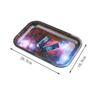 Metal Galaxy Rolling Trays