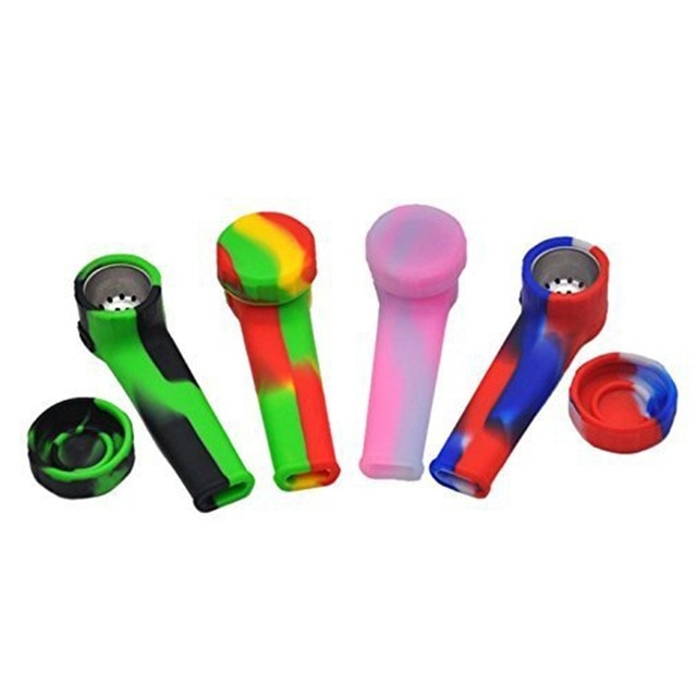 Silicone Pipe with Cap